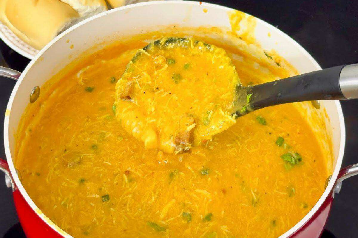 Caldo de Kenga bem cremoso - Livro de Ideias